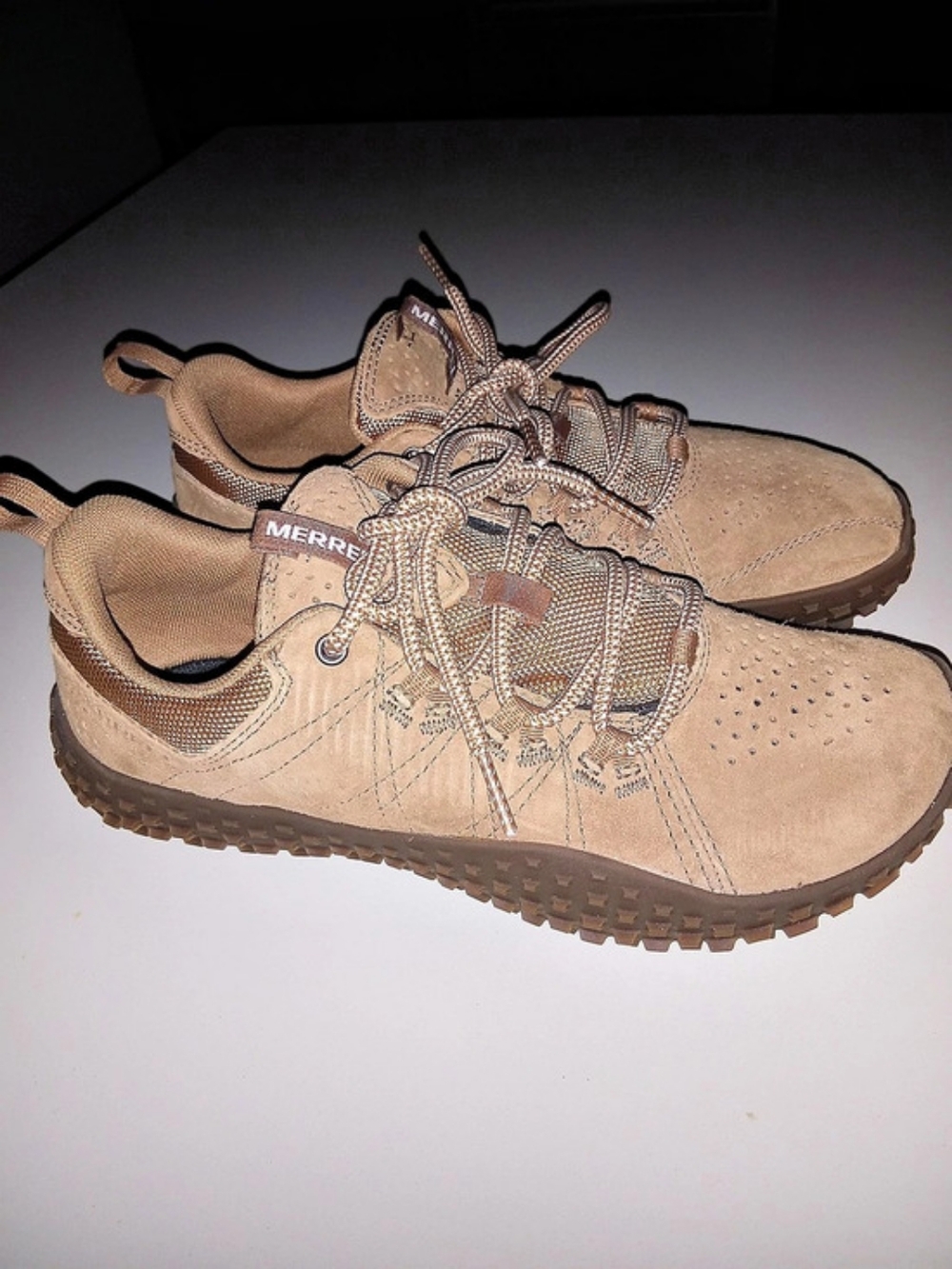 Merrell Moab Speed Women's Brown Athletic Hiking Shoes US 7.5